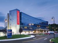 photo of NYP Hudson Valley Hospital at dusk